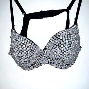 Bead dress bras with beads/diamond